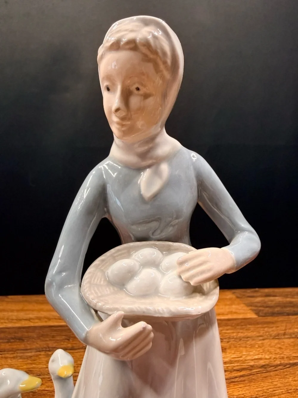 N/A woman collecting